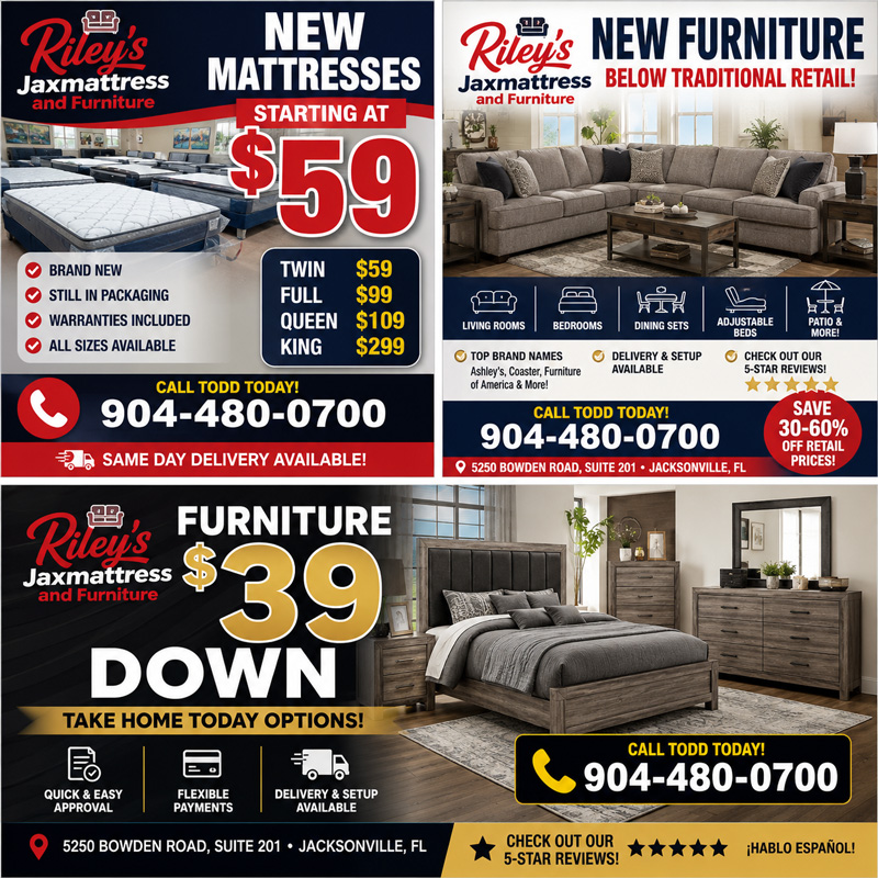New Furniture banner